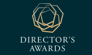 the words "Director's Awards" with a gold logo above
